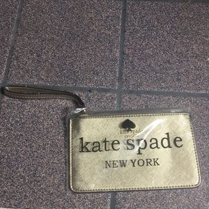 Kate spade small wristlet with phone case!